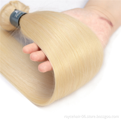 Wholesale Blonde 613 Virgin Hair, 100% Unprocessed Virgin Human Hair Blonde 613 Hair Bundle Extension